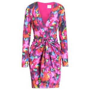 ONE33 SOCIAL Women’s Cutout Crepe Dress